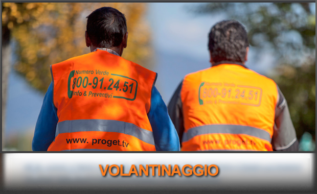 volantinaggio nelle province di Treviso, Padova, Venezia, Udine e Pordenone